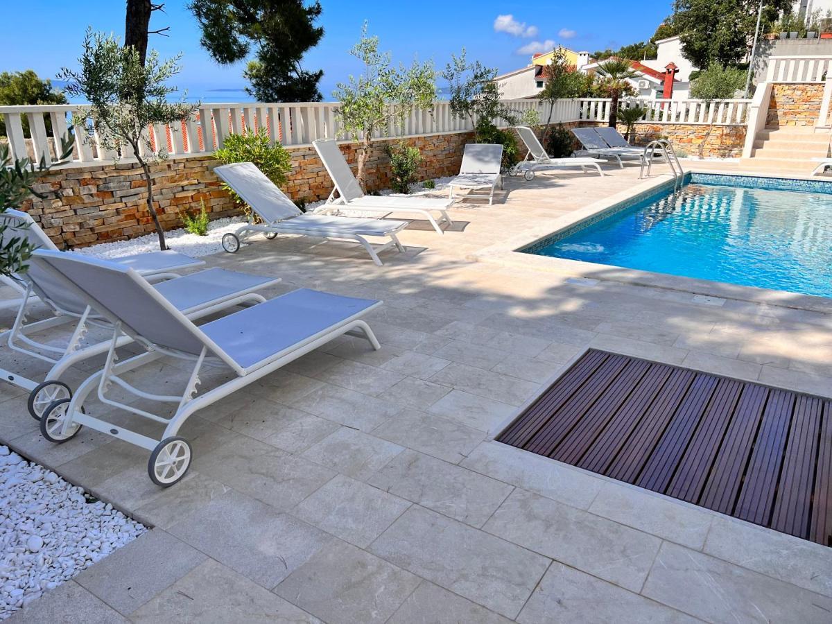 Luxury Beachfront Villa Carlisa Čiovo Exterior foto