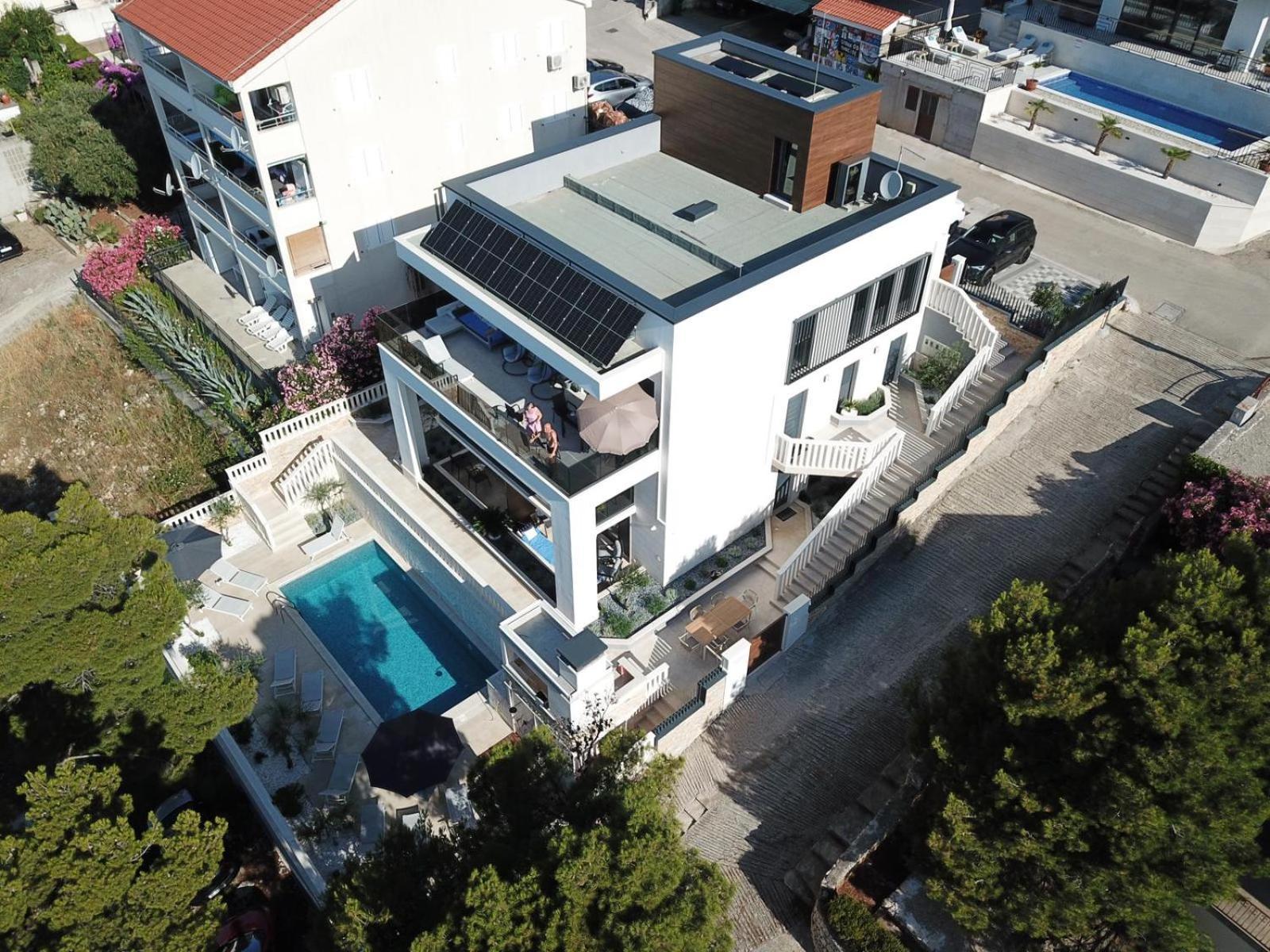Luxury Beachfront Villa Carlisa Čiovo Exterior foto