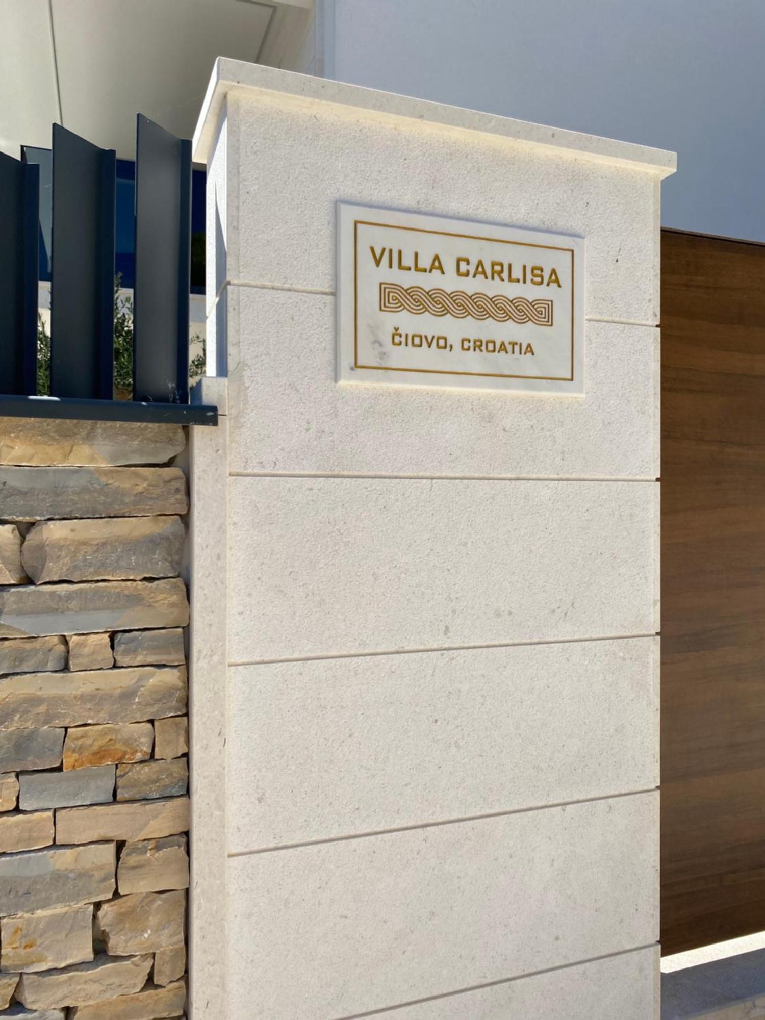 Luxury Beachfront Villa Carlisa Čiovo Exterior foto