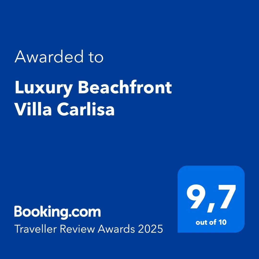 Luxury Beachfront Villa Carlisa Čiovo Exterior foto